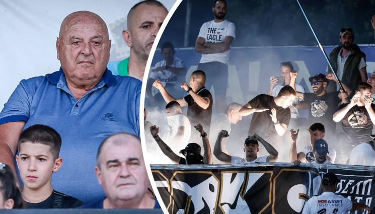 Славия фенове - Славия поиска извинение от феновете