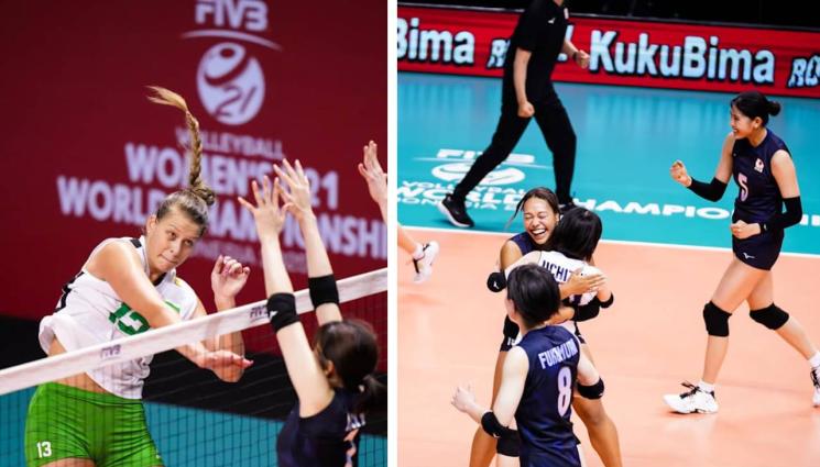 България Япония волейбол - Япония спря волейболистките на световното