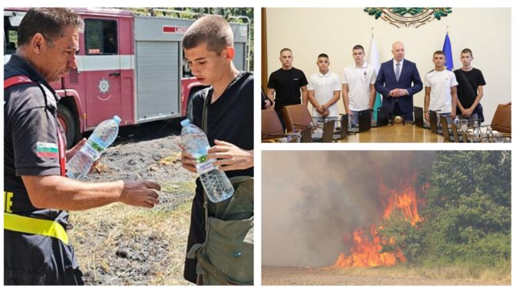 в - Бабата на малкия герой с колелото: Даниел иска да стане военен!