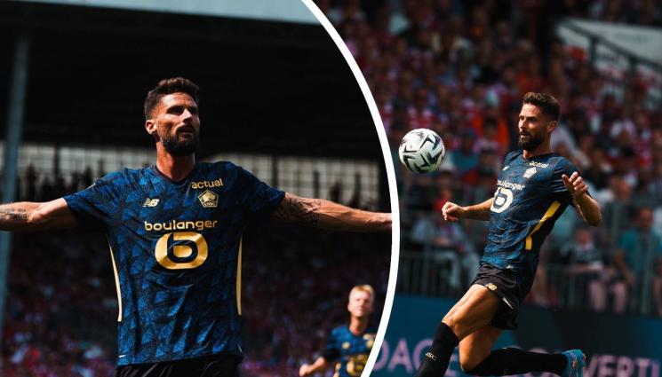 Оливие Жиру Лил - Исторически ден за Жиру в Лига 1