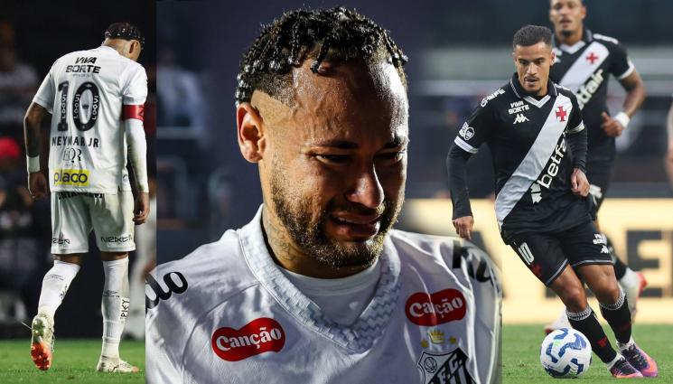 Неймар Сантос Васко да Гама Коутиньо - И това ми било приятел! Неймар се разрева след историческо унижение на Сантос