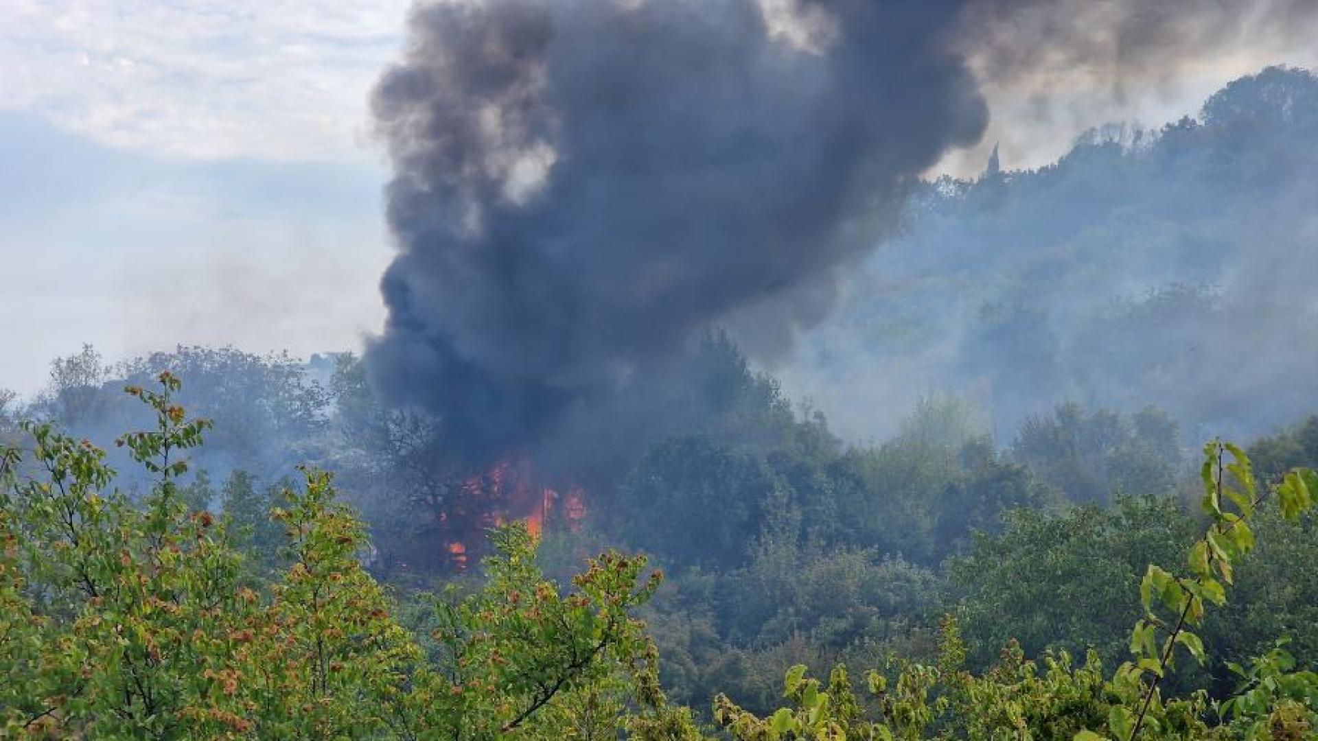 Двама мъже на 40 и 39 години предизвикали пожара в