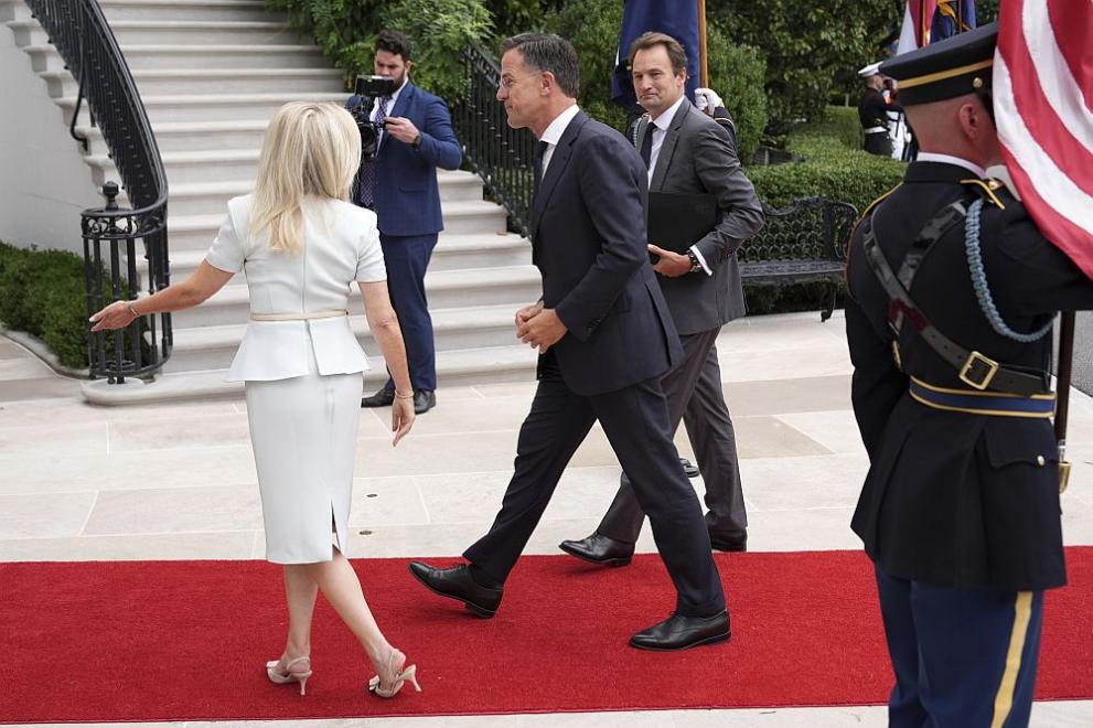 Европейските лидери започнаха да пристигат в Белия дом за среща,