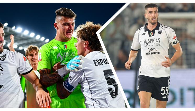 Петко Христов - Специя и Петко Христов напред за Купата на Италия