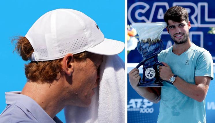 тенис - Алкарас с титлата в Синсинати след отказване на Синер