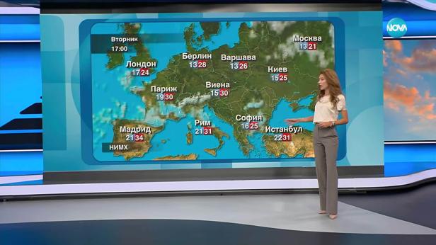 Прогноза за времето (19.08.2025 - следобедна емисия)