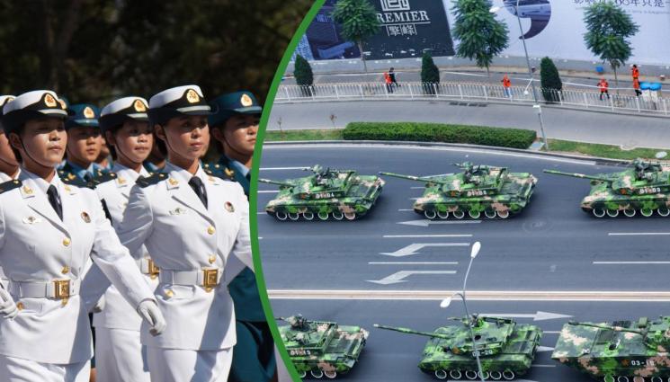 китай армия - ДРАКОНЪТ ПОКАЗВА ЗЪБИ: Китай вади супероръжията си!