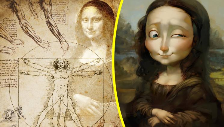Мона Лиза - Усмивката на Мона Лиза! (СНИМКИ)