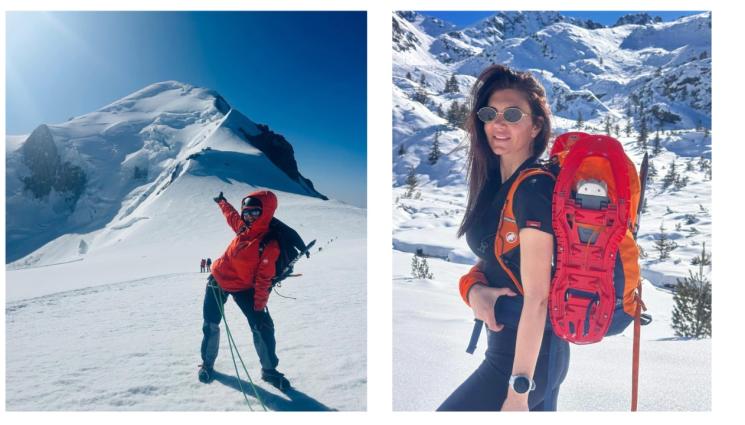 Мисис България Роксана Кирилова - С КАУЗА: Мисис България покори Монблан!