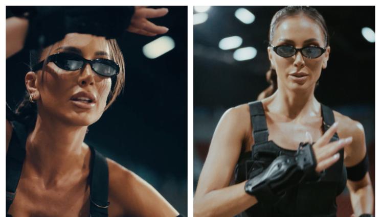 Александра Богданска - Алекс Богданска като Лара Крофт за Горан Брегович