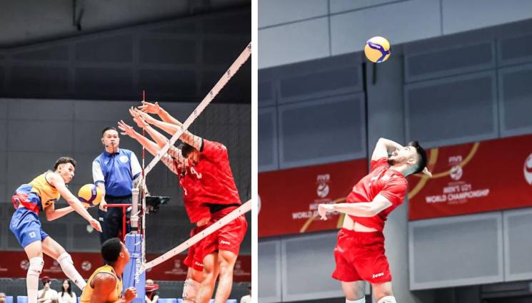 волейболисти световно 21 - Волейболистите с първа победа на световното до 21 г.