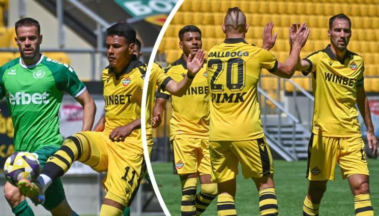 Ботев Пловдив - Ботев Пловдив вкара 6 на Хебър