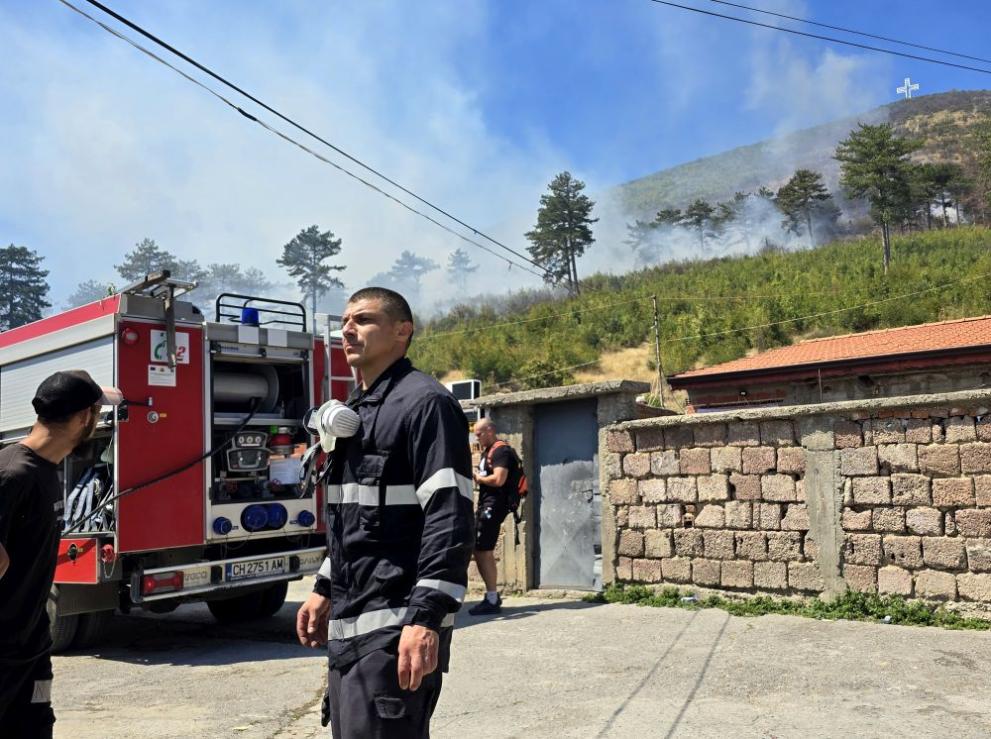  Сливен - пожар - околност 