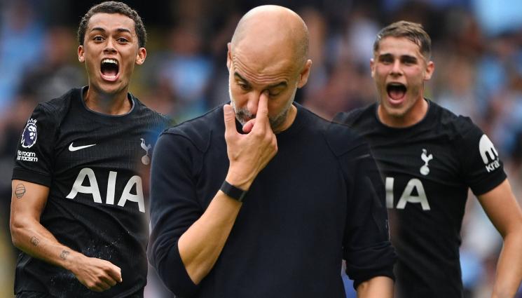 Гуардиола Тотнъм Сити - Тотнъм шпори наред: Шибна два на мудните „граждани“ на Пеп Гуардиола