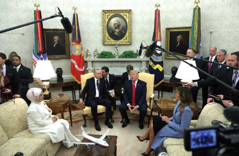  Емине Ердоган Мелания Тръмп 