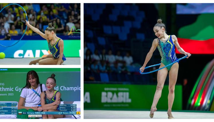 Стилияна Николова световно художествена гимнастика Рио - Каре+ за Стили в Рио!