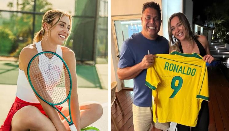 Паула Бадоса Роналдо Назарио - Феномена се пробва на корта срещу Бадоса