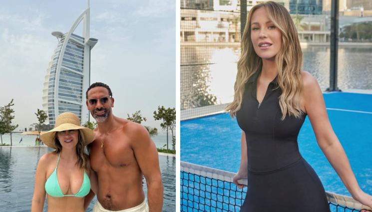 Рио Фърдинанд Кейт Фърдинанд - Рио вече се радва на слънчев Дубай