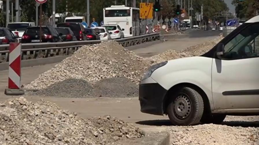 Спукан газопровод в Пловдив, полицията и пожарната реагираха