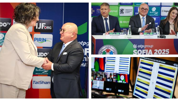 Световно по джудо за кадети София - Генсекът на световното джудо дойде на жребия за шампионата в София