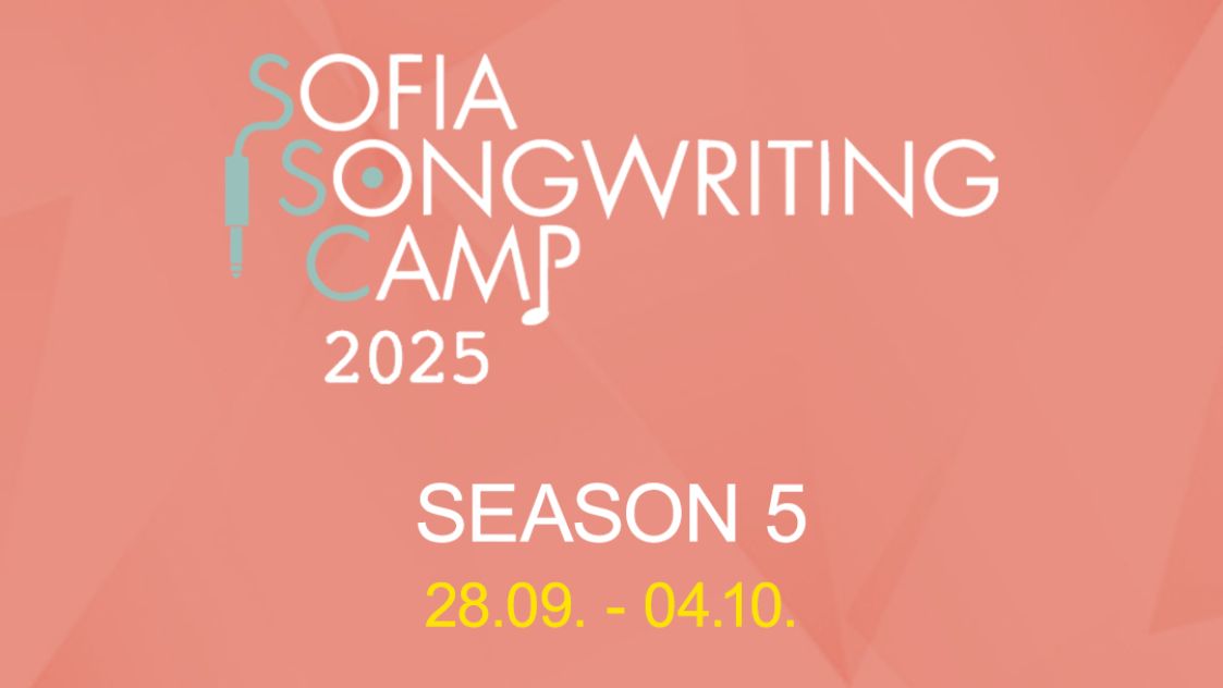 Петото издание на Sofia Songwriting Camp стартира с рекорден брой автори от 9 държави