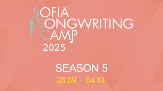 Петото издание на Sofia Songwriting Camp стартира с рекорден брой автори от 9 държави