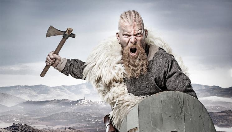 викинг - Първият „портрет“ на викинг открит в Дания!