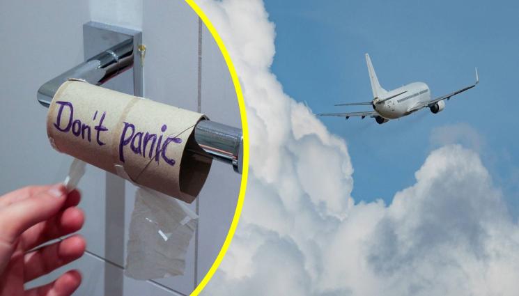 самолет - ШАШ В НЕБЕСАТА: Дибидюс стюард спипан в тоалетната по време на полет! (СНИМКИ)