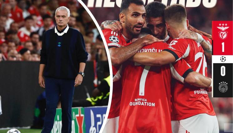 Жозе Моуриньо Фенербахче Бенфика - Специалния изритан от Шампионската лига от първия си отбор