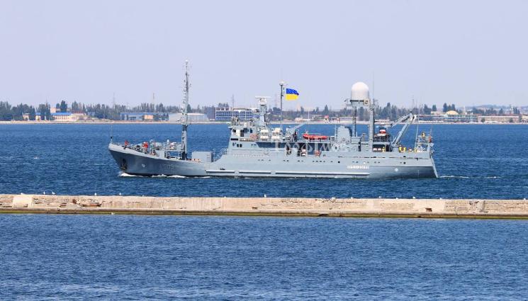 дд - Русия потопи украински военен кораб при устието на Дунав