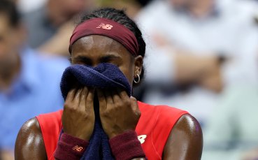 Коко Гоф се разплака на US Open, помогна й звездата на световната гимнастика