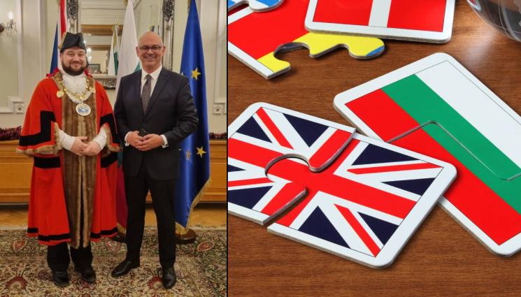 Мариан Несторов - С НАШИ ПРОДУКТИ, МУЗИКА И ТАНЦИ: Кмет прави БГ базар в Англия