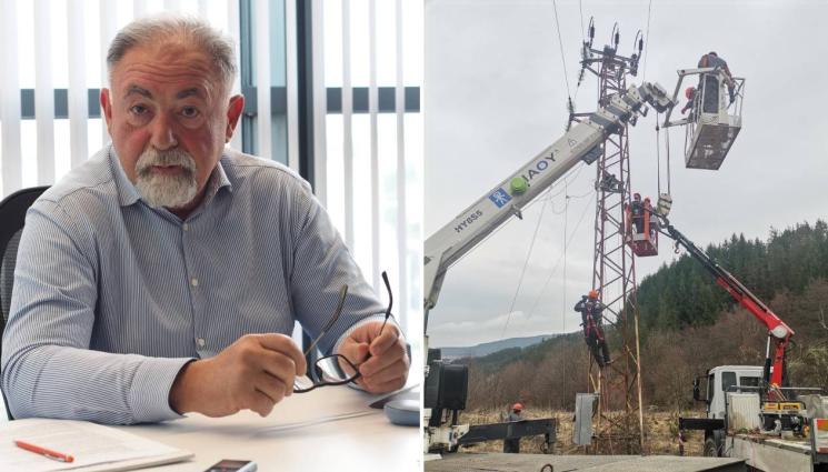 Георги Миков - Главният изпълнителен директор на “Електрохолд България“ Георги Миков пред 