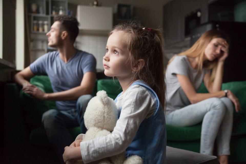 скандал между родители пред дете