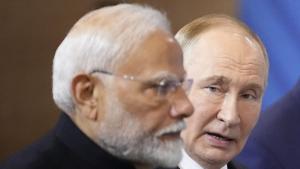 Владимир Путин и Нарендра Моди