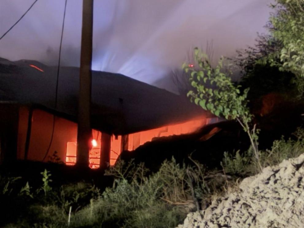  Пожар Лясковец 