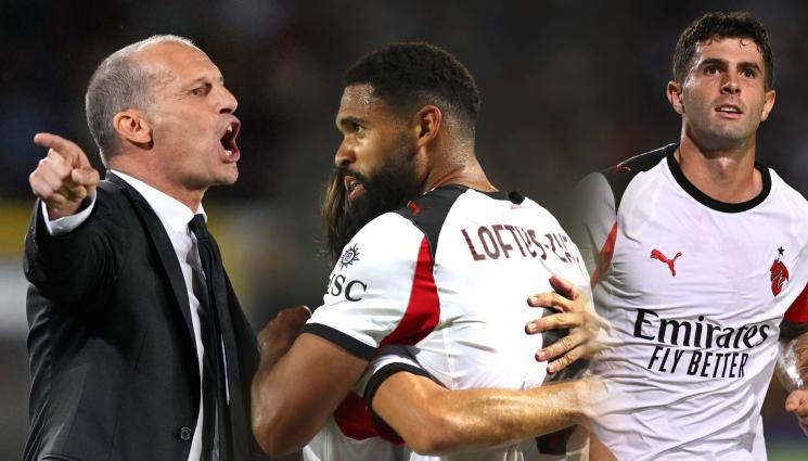 Алегри Лофтъс Чийк Пулишич - Милан поскърцва, но влиза в ритъм с 2 гола на Лофтъс-Чийк и Пулишич