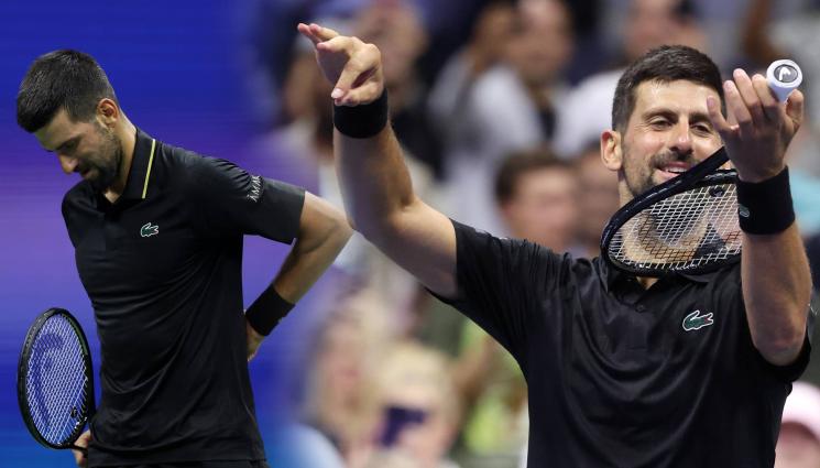 Джокович Камерън Нори - Извади цигулката: И със сецнат кръст Новак Джокович е неудържим, потроши пореден рекорд в тениса