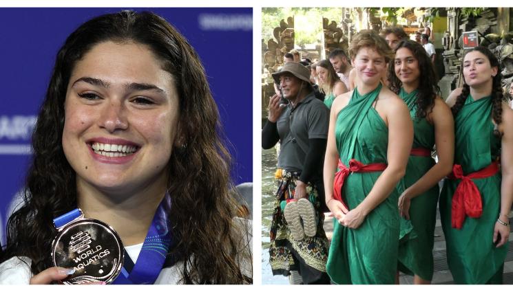 Бенедета Пилато - СЛЕД ВАКАНЦИЯ В БАЛИ: Арестуваха плувкини за кражба на летище