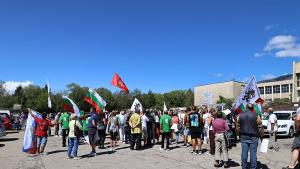 Възраждане протест ВМЗ Сопот