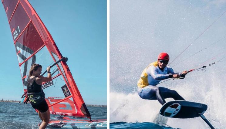 Джорджа Спечале Рикардо Пианози - Шампиони на вятъра се ожениха в Италия