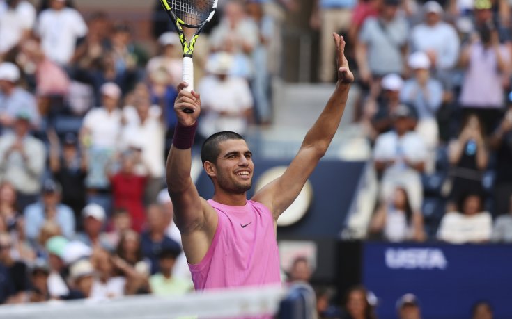 Алкарас се класира за 1/4-финалите на US Open