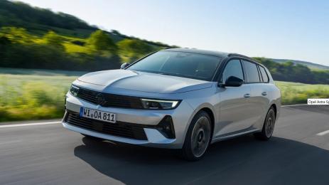 Opel се похвали с изключително нисък разход на Astra комби