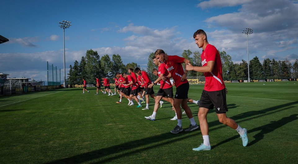 Тренировка на националния отбор на България1