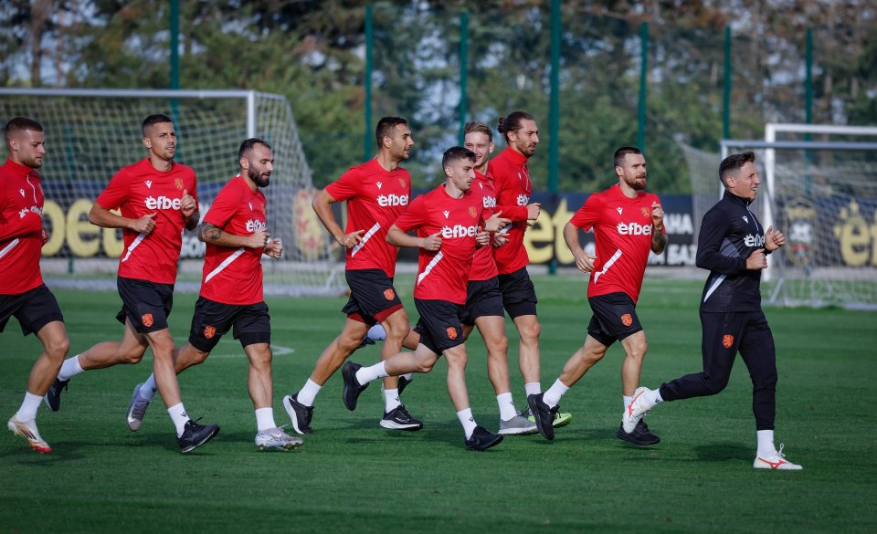 Тренировка на националния отбор на България1