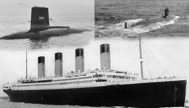 д - ПРЕДИ 40 ГОДИНИ: Докато търсят две изчезнали ядрени подводници, ВМС на САЩ откриват „Титаник“