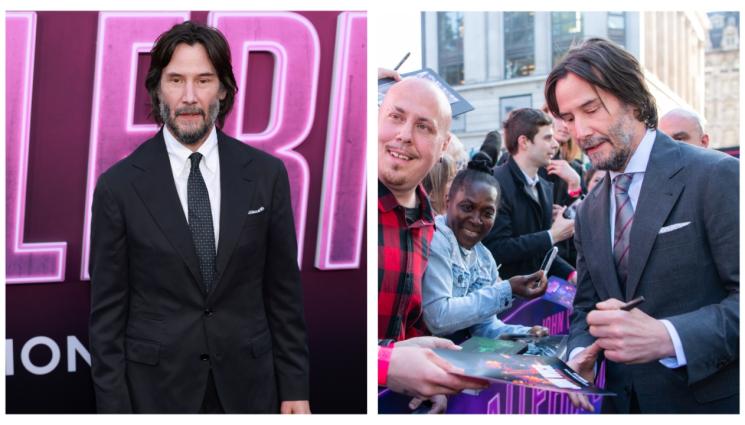 Киану Рийвс - НАВРЪХ РОЖДЕНИЯ МУ ДЕН: Чакат на летището Киану Рийвс!