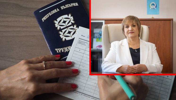 Весела Караиванова Начева - Управителят на НОИ Весела Караиванова-Начева пред 