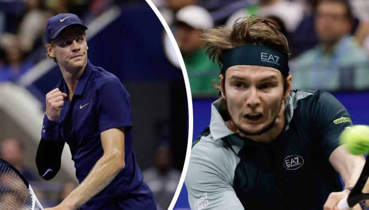 тенис - Синер с наказателна акция срещу Бублик