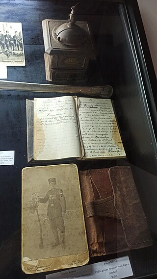 Никола Корчев вещите му